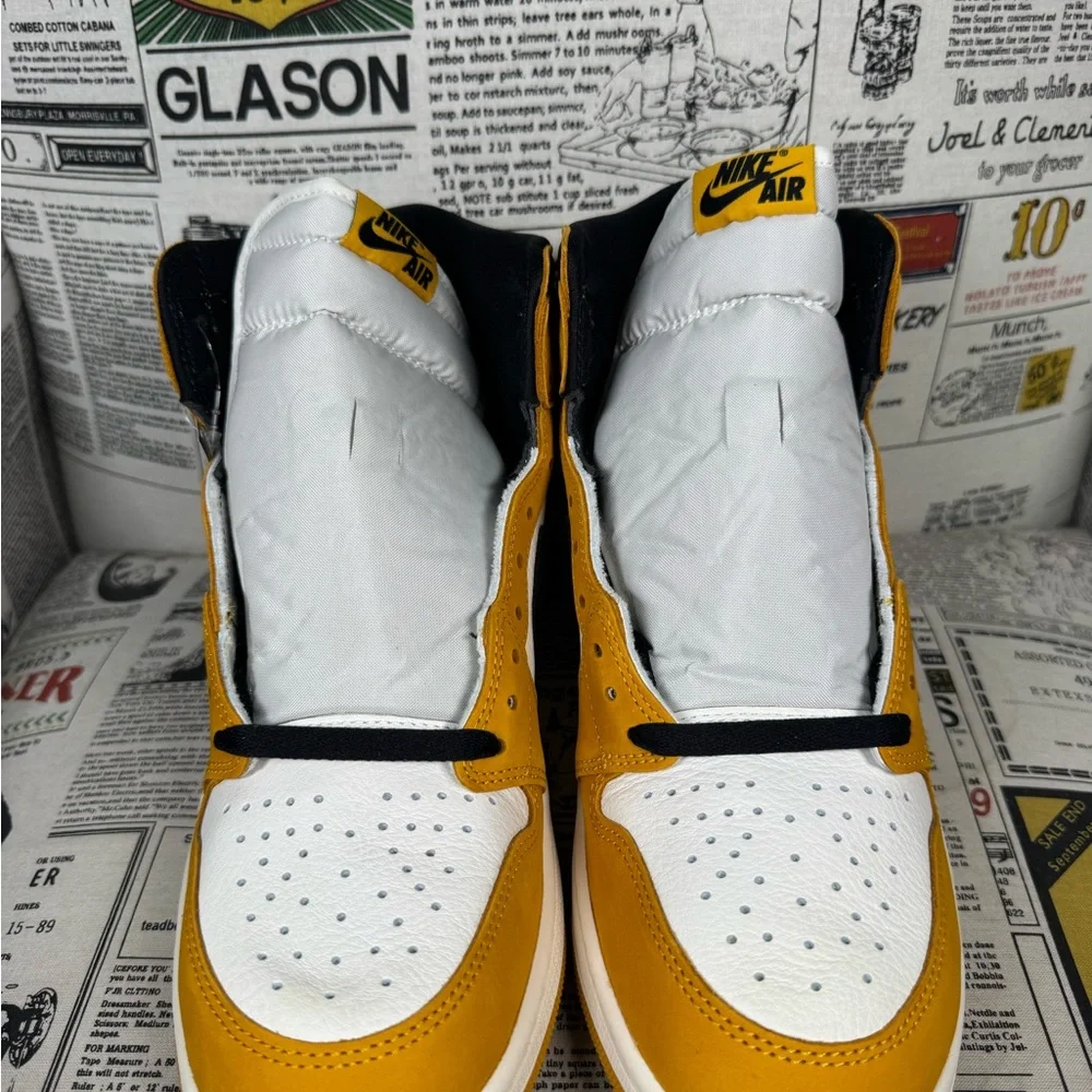 Nike Air Jordan 1 Retro High OG Yellow Ochre DZ5485-701 Men Size 11 No Box - Picture 5 of 11